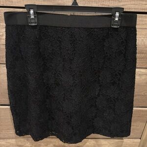 George Black Lace Skirt